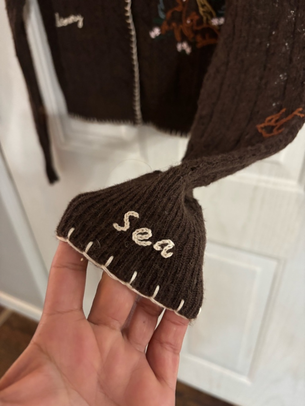 Sea Martha embroidery cardigan sea new York - Picture 5 of 9